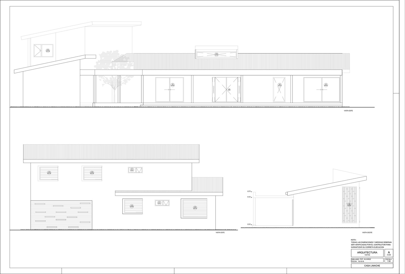 Los Laureles vista norte-este-oeste